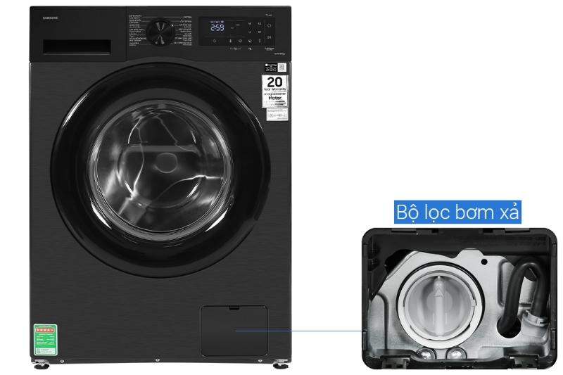 Máy giặt Samsung Inverter 12 kg WW12CGC04DABSV 7 Máy giặt Samsung Inverter 12 kg WW12CGC04DABSV kết nối thông minh