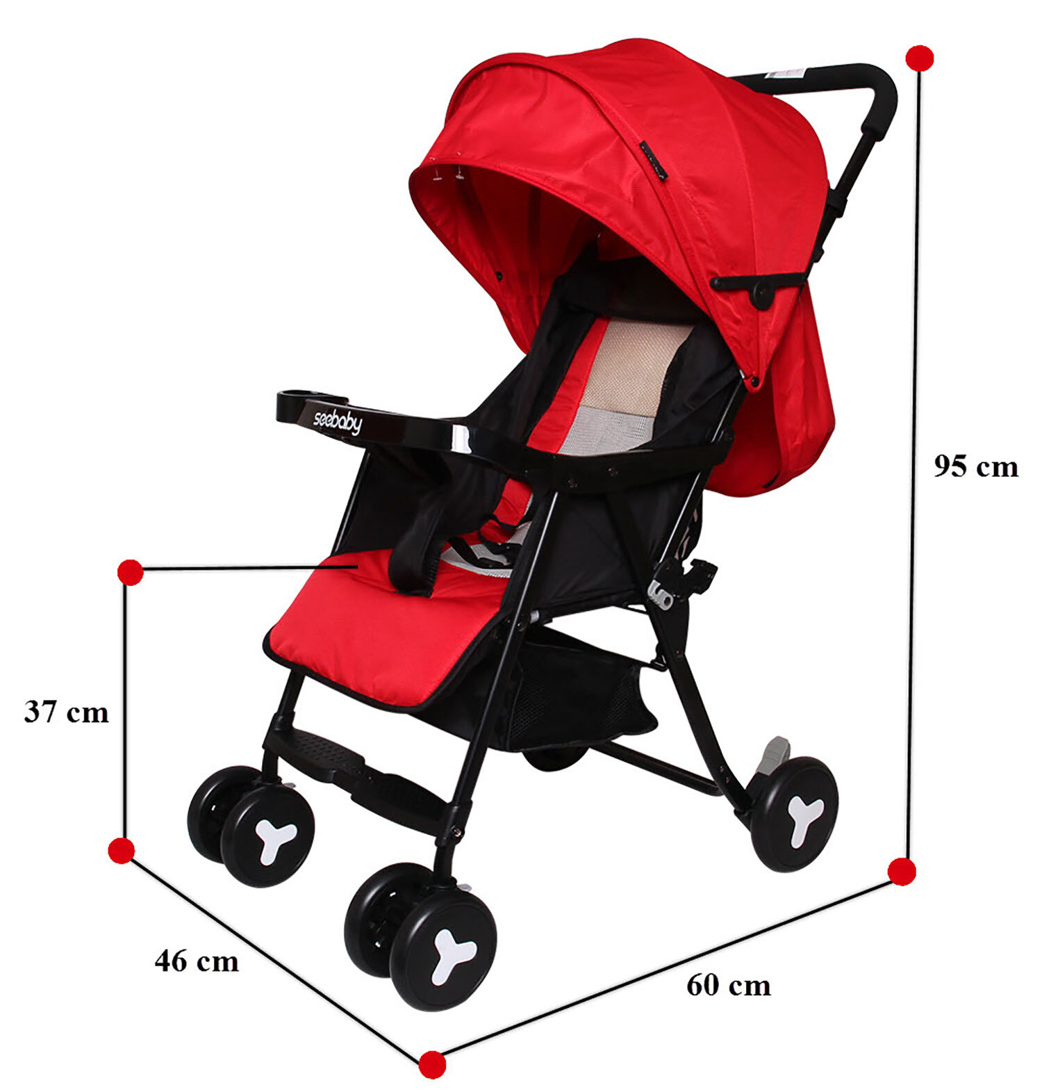  Xe đẩy Seebaby QQ3