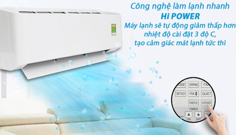 Điều hòa Mitsubishi Heavy 12000 BTU 1 chiều inverter SRK13YXP-W5