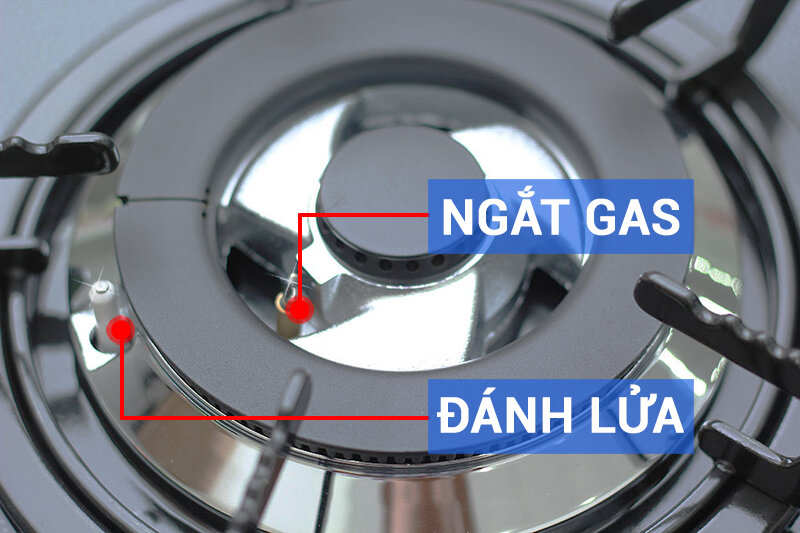 Bếp gas âm Rinnai RVB-2BG(D)N Bếp gas âm Rinnai RVB-2BG(D)N