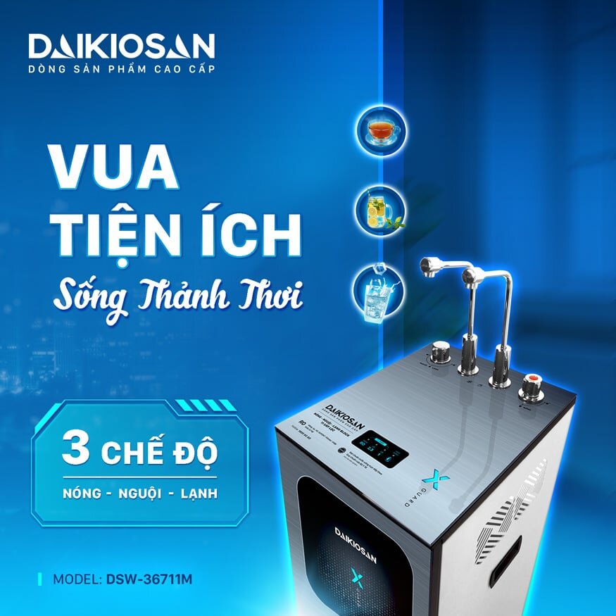 Máy lọc nước RO Daikiosan  