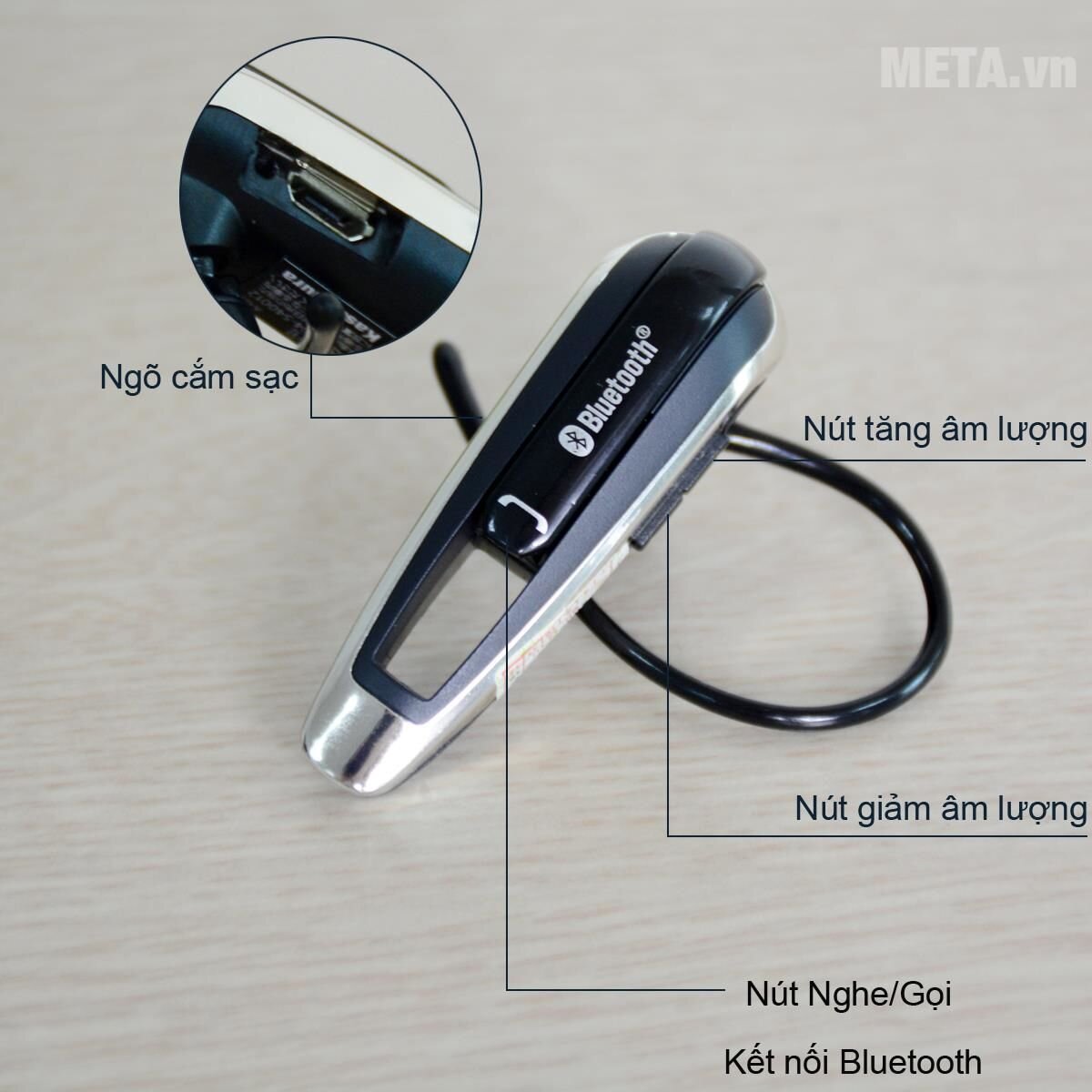 Tai nghe điện thoại Bluetooth Kashimura BL - 44