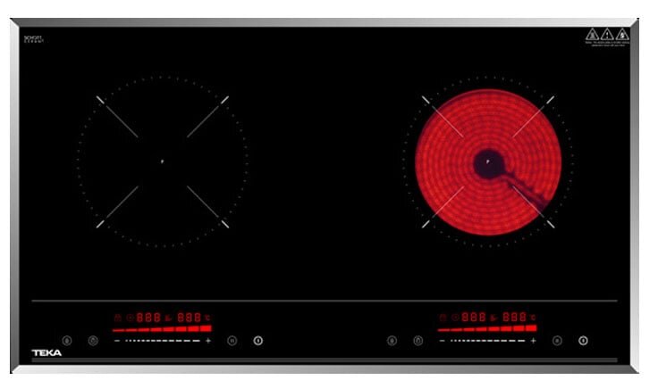 Bếp từ kết hợp điện lắp âm Teka HIC 7322S Bếp từ kết hợp điện lắp âm Teka HIC 7322S