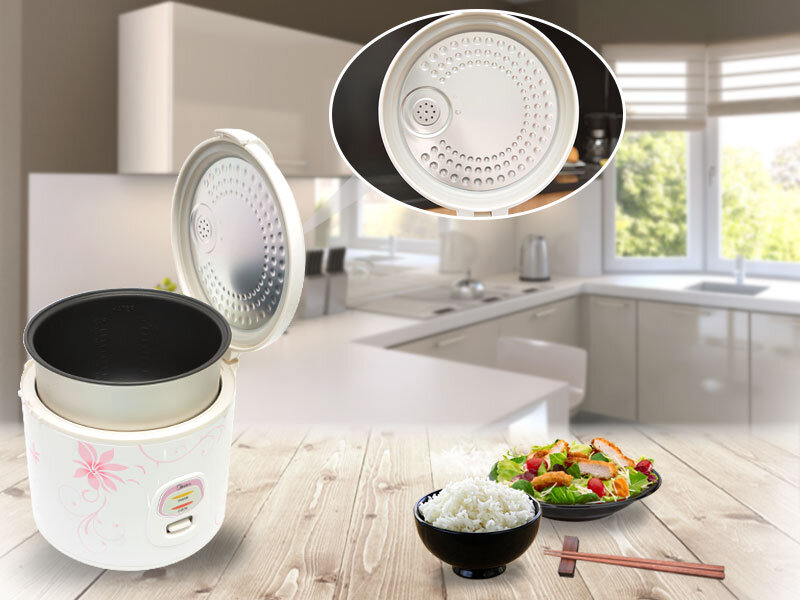 Nồi cơm điện Midea 1.8 lít MR-CM18SQ Nồi cơm điện Midea 1.8 lít MR-CM18SQ