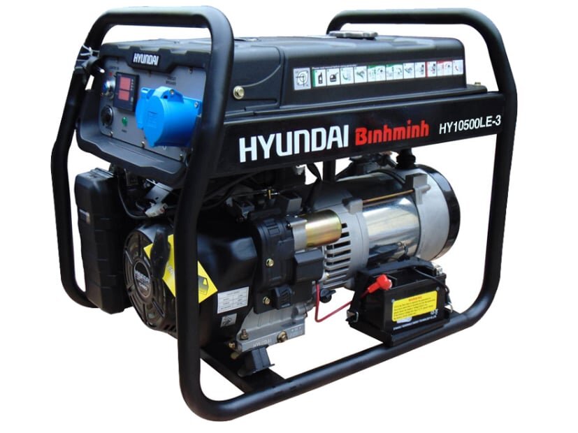 Hyundai HY10500LE-3 có mức tiêu thụ nhiên liệu thấp Hyundai HY10500LE-3