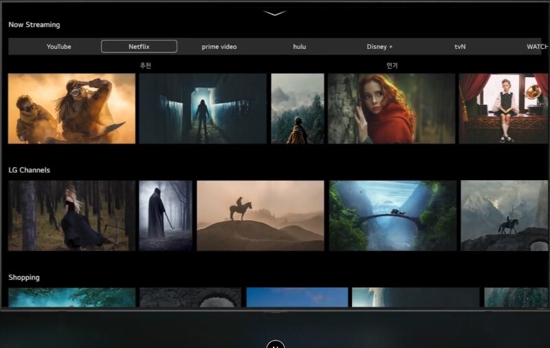 Smart tivi QNED LG 4K 75 inch 75QNED75SRA hệ điều hành