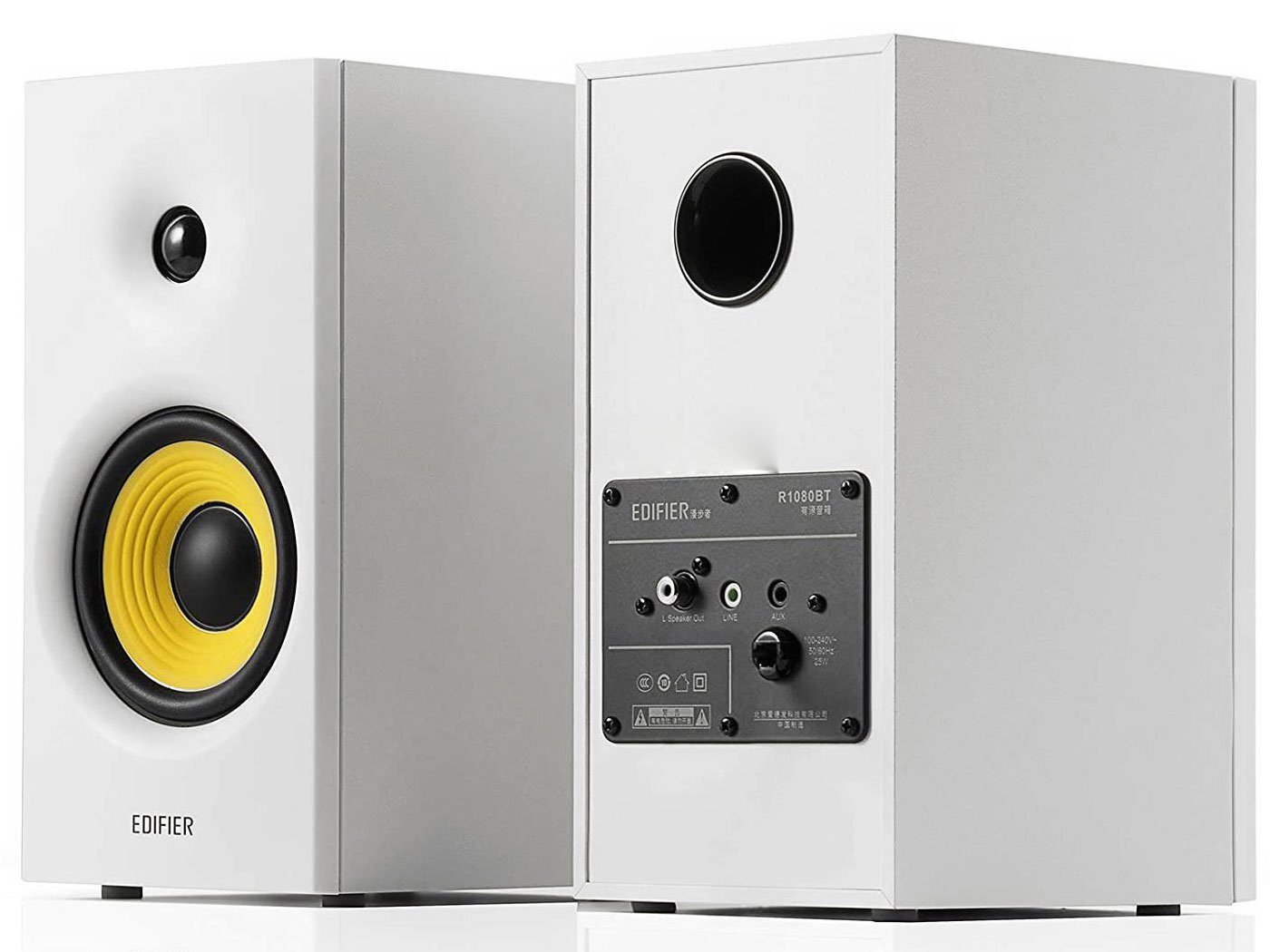 Loa Edifier R1080BT có màu trắng tinh tế