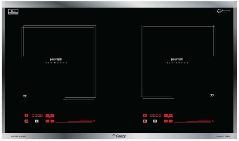 bếp từ Canzy CZ-TL55SG giúp tiết kiệm không gian tối đa