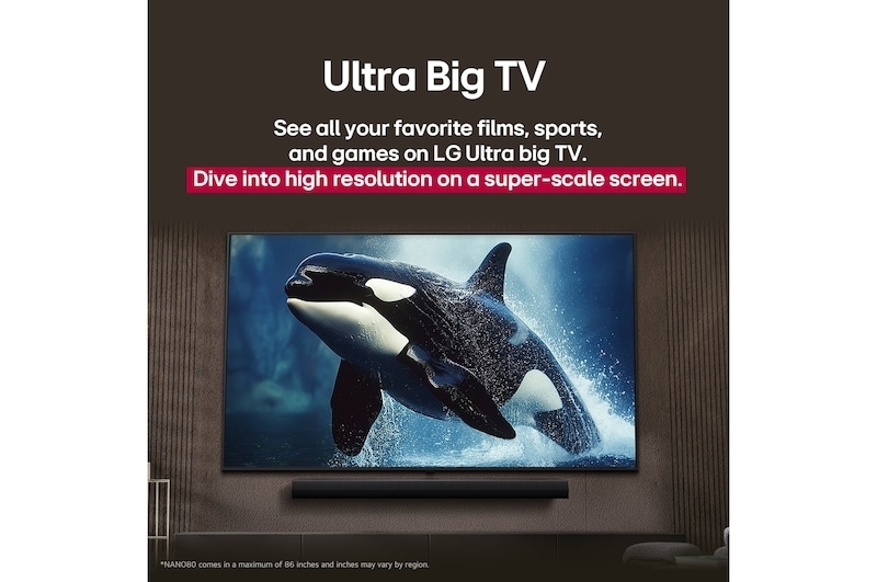 Smart Tivi NanoCell LG 4K 75 inch 75NANO80ASA