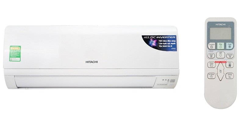 Điều hòa Hitachi 12000 BTU 1 chiều inverter RAS-X13CD