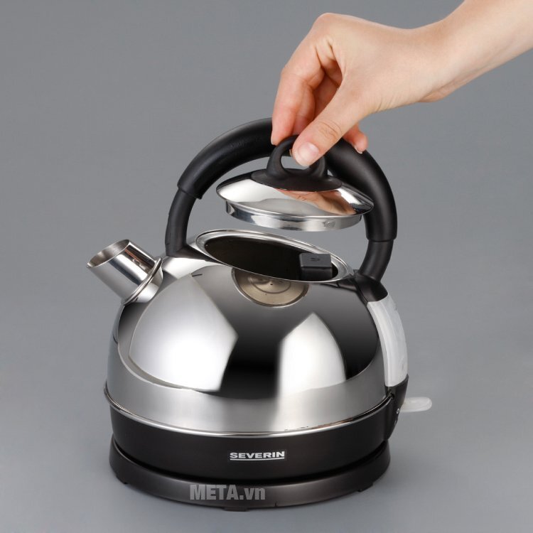 Ấm siêu tốc inox Severin WK 3349 - 1,7 lít