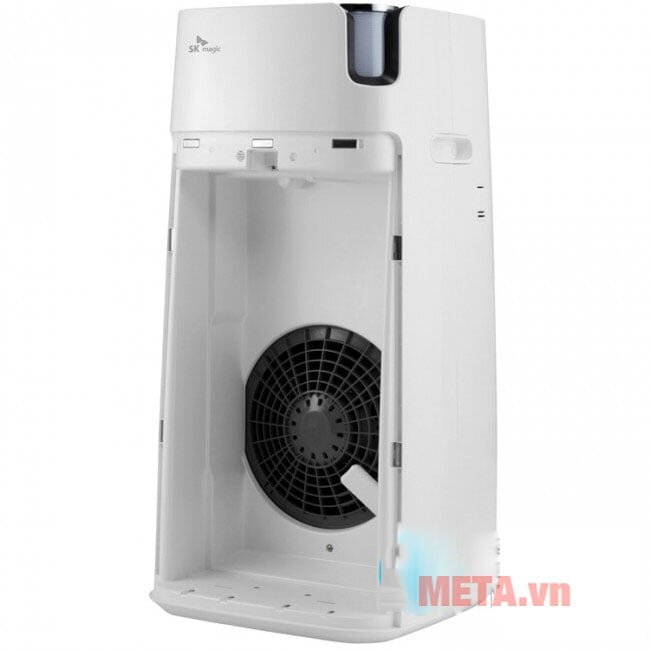 Bạn có thể vệ sinh máy bằng máy hút bụi đối với màng lọc HEPA