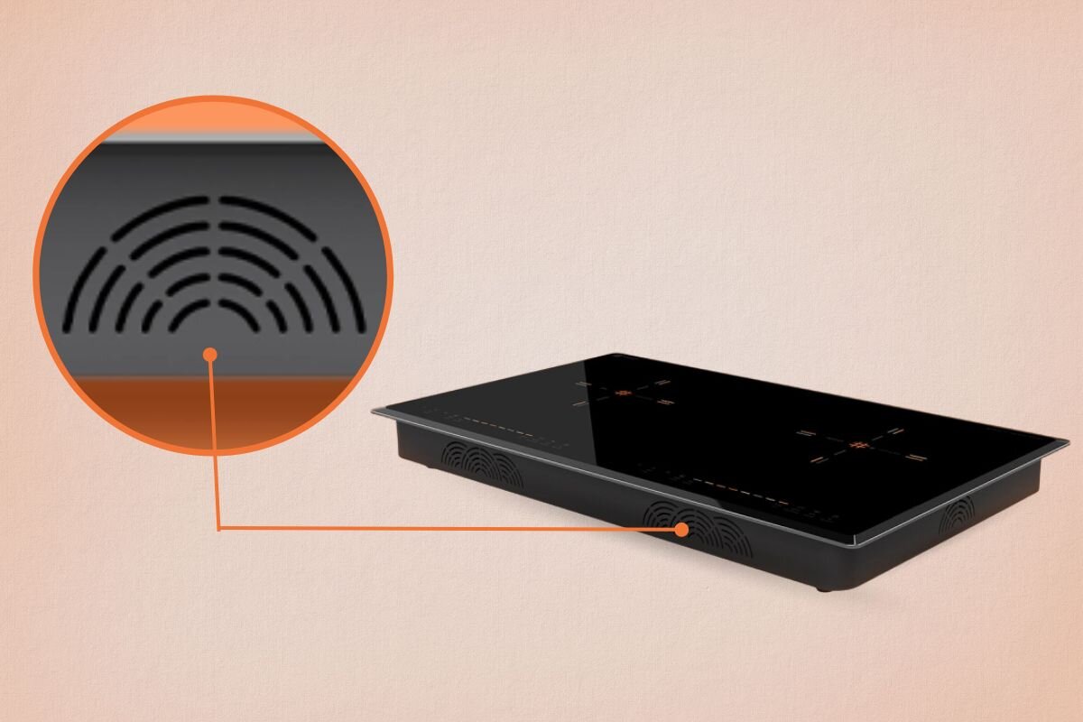 Quạt tản nhiệt của Bếp từ - Hồng ngoại Hawonkoo CEH-225-IF