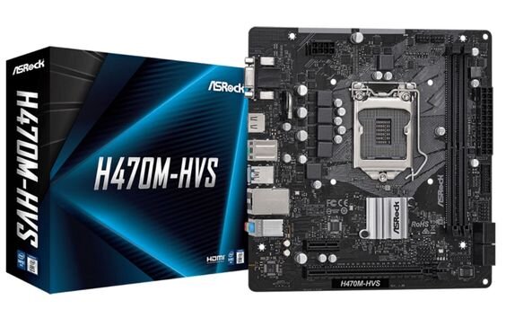 Mainboard ASRock H470M-HVS (ảnh 1)