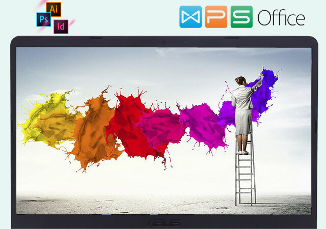 Laptop Asus S510UA i5 8250U/4GB/1TB/Win10/(BQ414T)