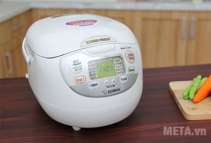 Nồi cơm điện Zojirushi NS-ZAQ18-WZ - 1,8 lít Nồi cơm điện Zojirushi NS-ZAQ18-WZ - 1,8 lít