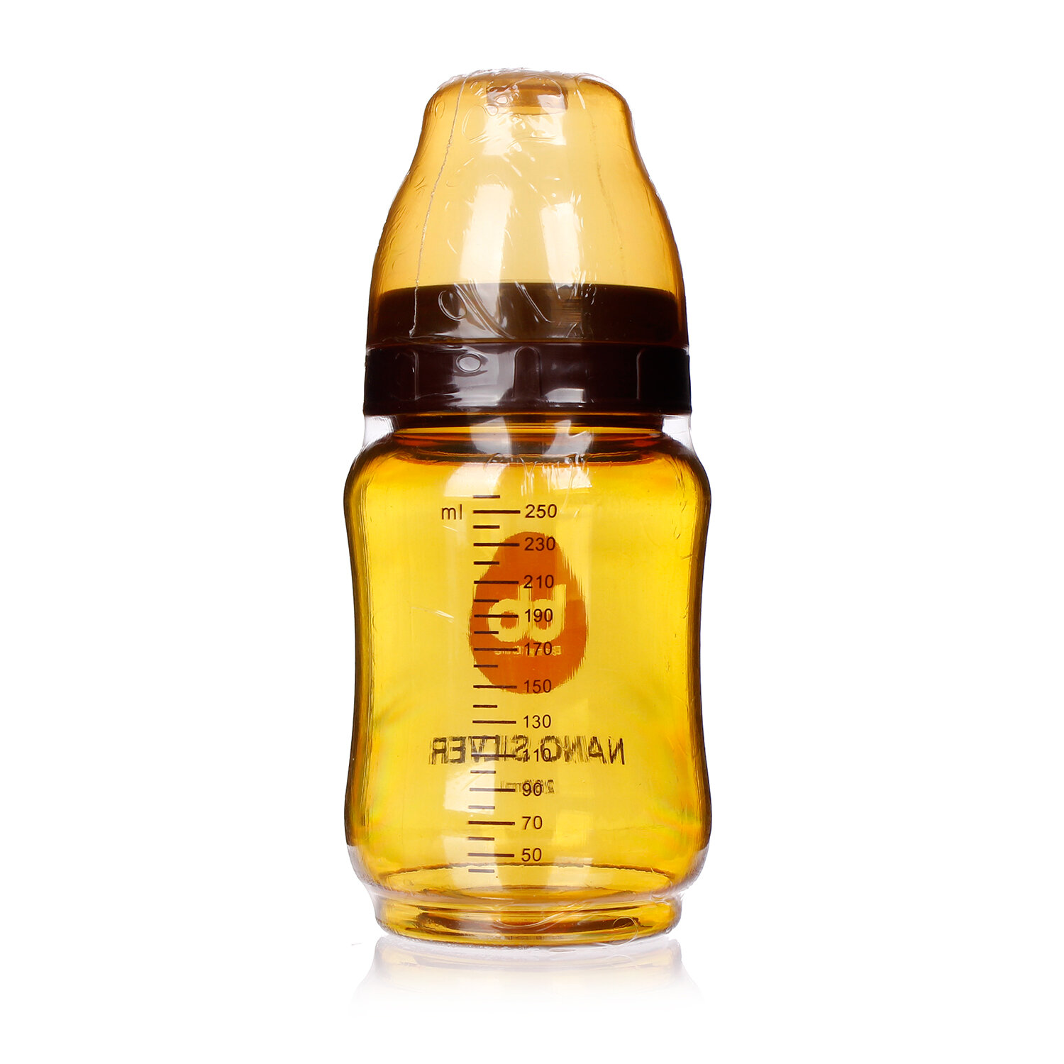 Bình sữa Nano Silver 260ml Baby One cổ rộng  Bình sữa Nano Silver 260ml Baby One cổ rộng