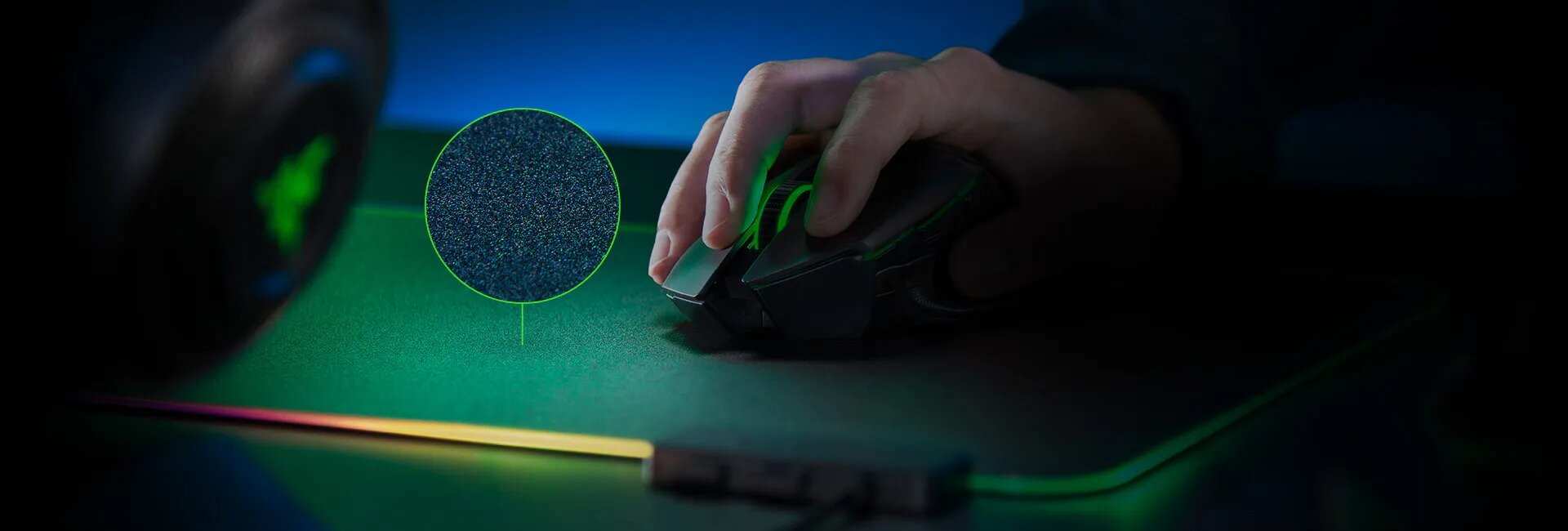 Bàn di chuột Razer Firefly V2 - Hard Surface Mat 2