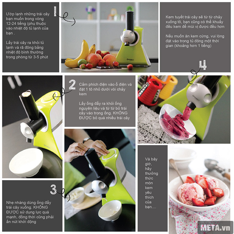 Máy cắt rau củ và làm kem ArirangLife ESI-ALVC02S