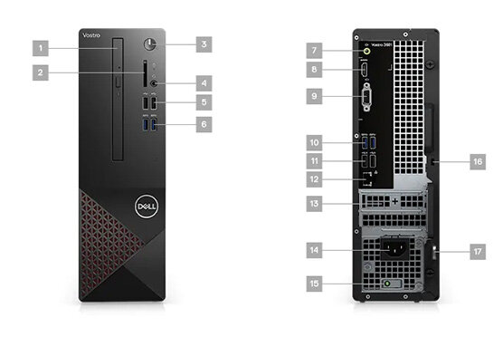 Máy tính để bàn Dell Vostro 3681 70271213