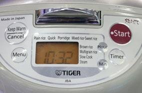 NỒI CƠM ĐIỆN TỬ TIGER JBA-T18W NỒI CƠM ĐIỆN TỬ TIGER JBA-T18W