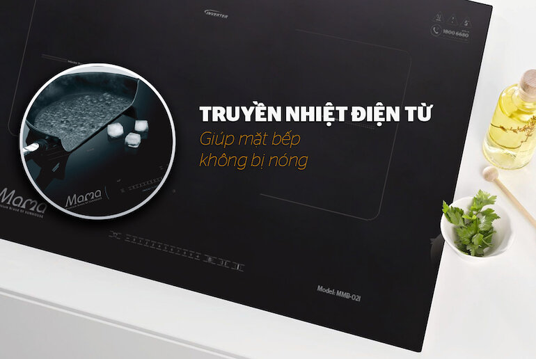 Bếp từ âm 2 vùng nấu Sunhouse MaMa MMB-02I
