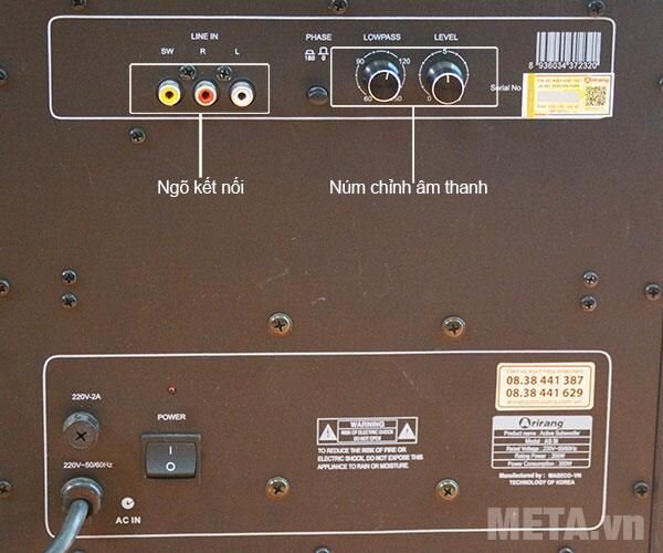 Loa sub karaoke Arirang AS III