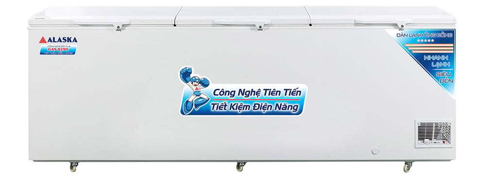 Tủ đông có dàn lạnh đồng Tủ đông Alaska