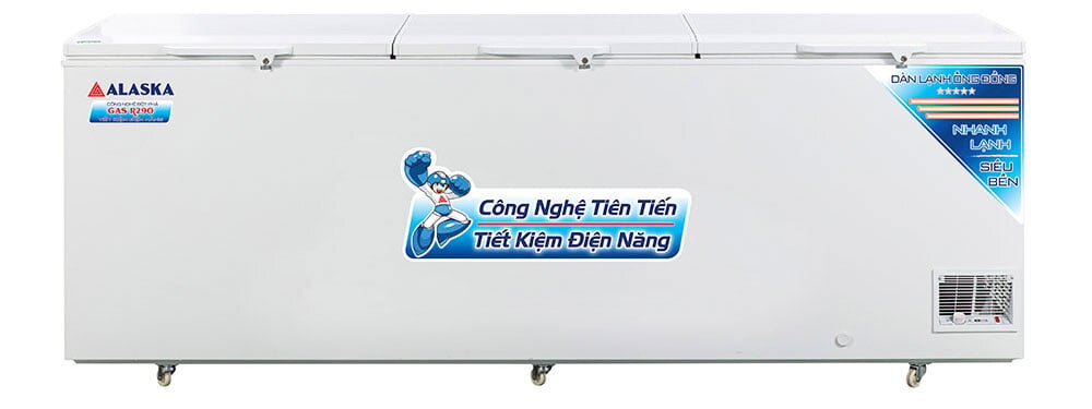 Tủ đông có dàn lạnh đồng Tủ đông Alaska