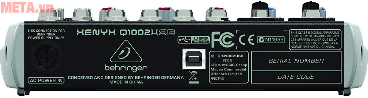 Mixer Behringer XENYX Q1002USB Mixer Behringer XENYX Q1002USB