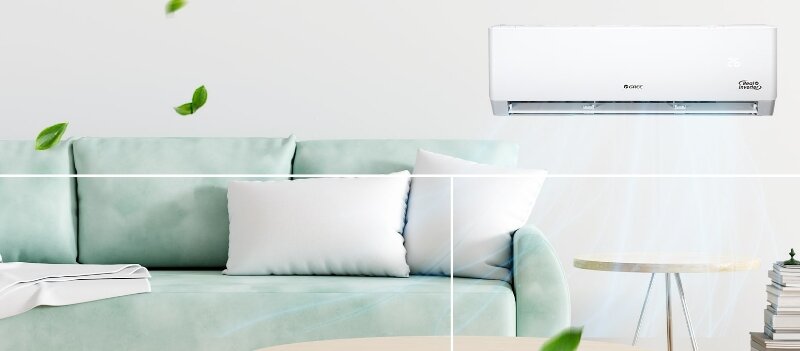 Điều hòa Gree 18000BTU 2 chiều inverter GWH18PD-K6D1P4 làm mát hiệu quả