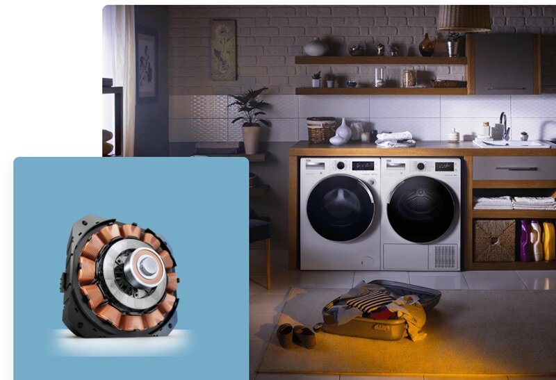 Máy giặt Beko Inverter 9 kg WCV9612XB0ST tiết kiệm điện