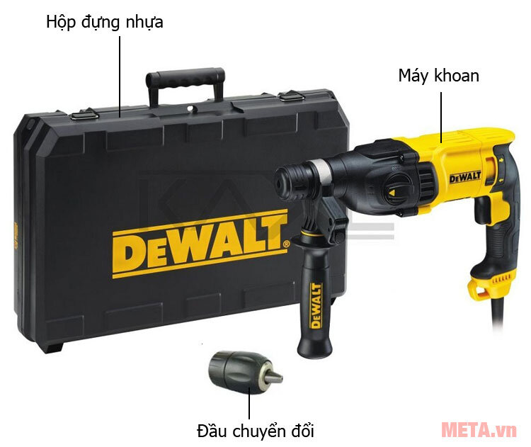 Máy khoan búa Dewalt D25133KA