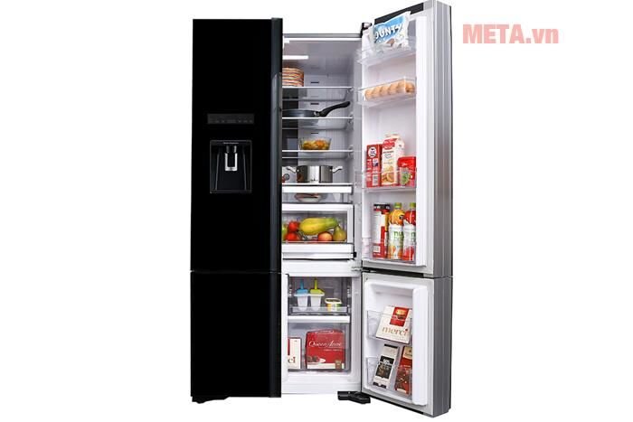 Tủ lạnh Hitachi Inverter R-WB730PGV6X 587 lít