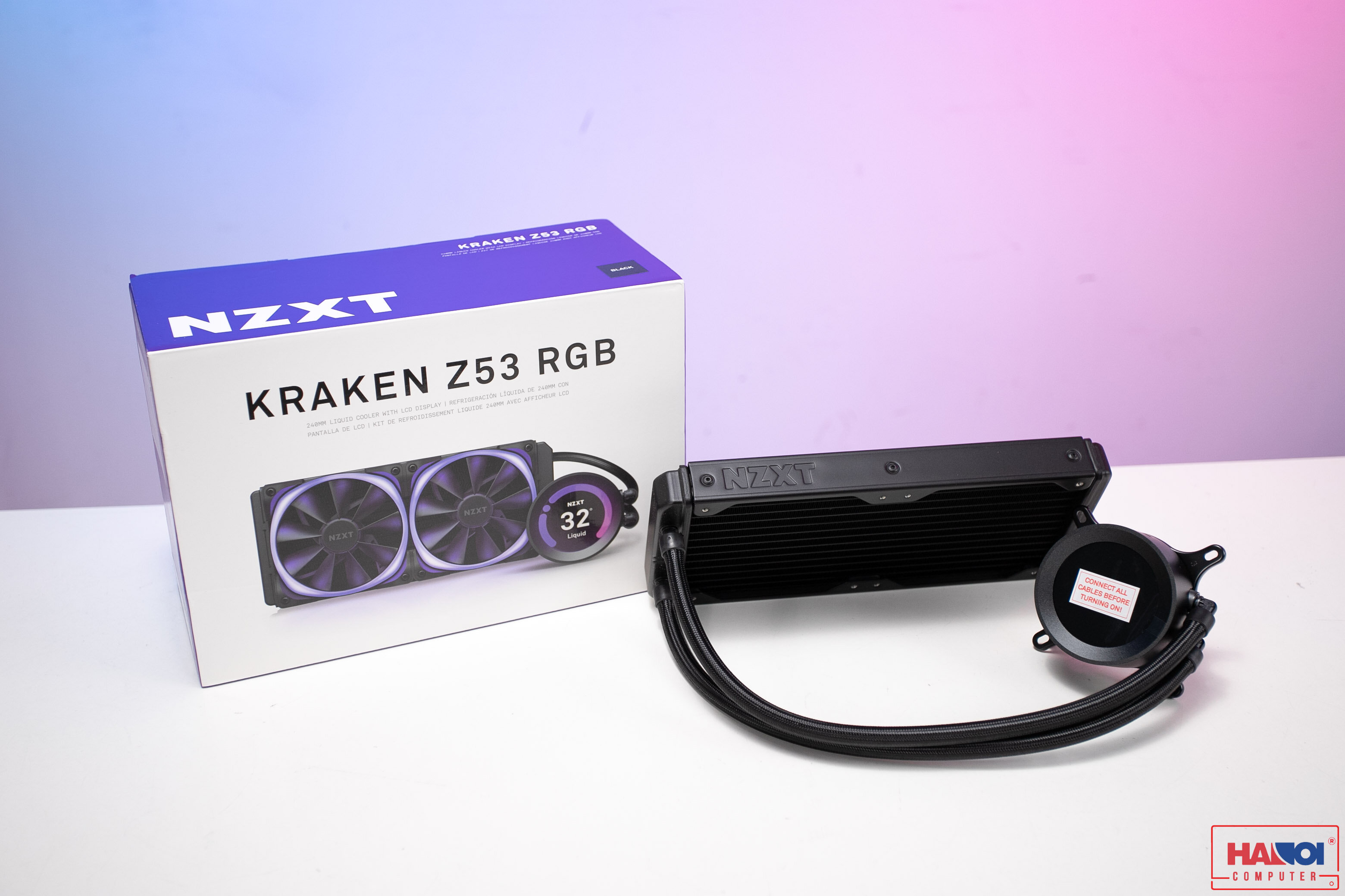 Tản nhiệt NZXT Kraken Z53 RGB - 240mm (RL-KRZ53-R1)