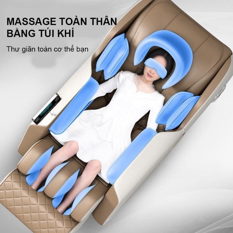 Ghế massage E-Dra Hestia EMC100 - Đen Nâu
