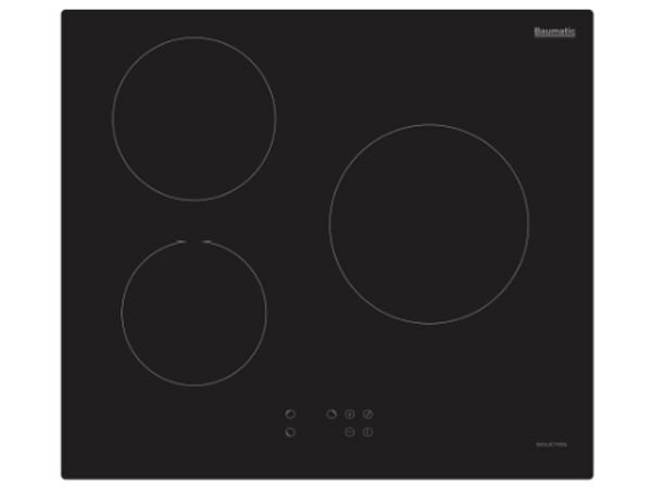 Bếp từ đôi Baumatic BHI635 có bảng điều khiển cảm ứng sang trọng Bếp từ đôi Baumatic BHI635