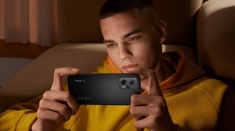 xiaomi poco x4 gt thiết kế