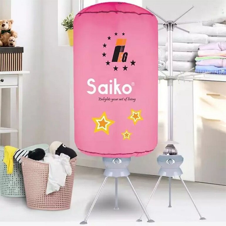 máy sấy quần áo giá rẻ saiko cd-1200uv