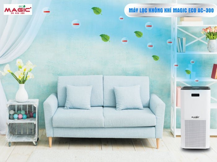 Khả năng lọc không khí hiệu quả Máy lọc không khí
