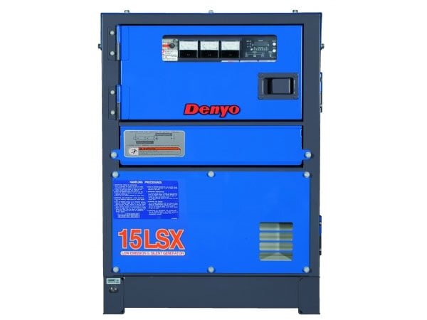 Denyo DCA-15LSX có độ ồn thấp  Denyo DCA-15LSX