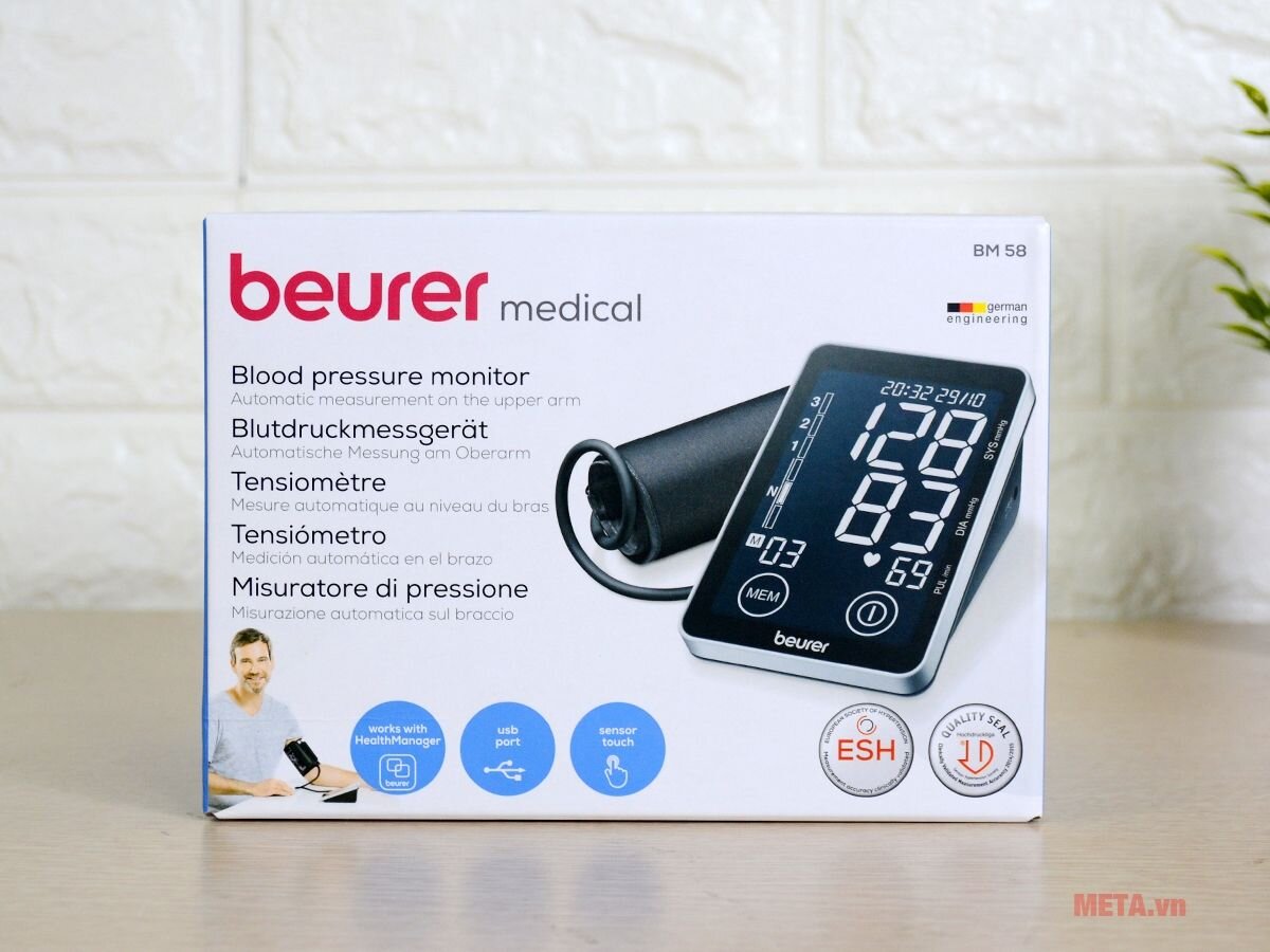 Máy đo huyết áp bắp tay Beurer BM-58