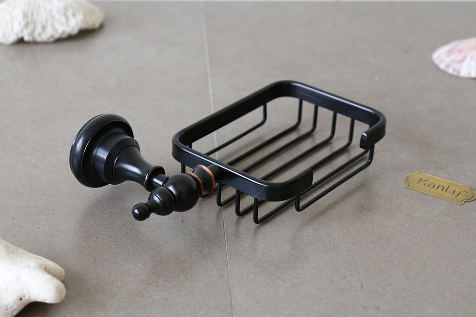 Giá để xà phòng bằng đồng Kanly GCK05B