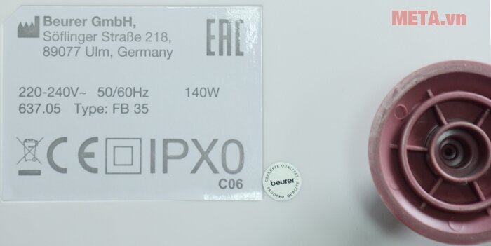 Bồn ngâm chân Beurer FB35