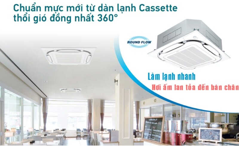 Điều Hòa Âm Trần Daikin Inverter 48000 BTU 1 Chiều FCTF140AVM/RZF140CYM
