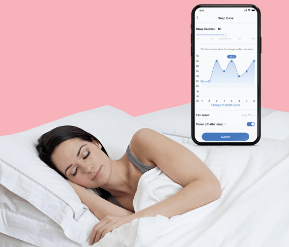 Điều hòa CFS-25VAFF-V của Comfee được tích hợp chế độ ngủ Sleep Curve hữu ích