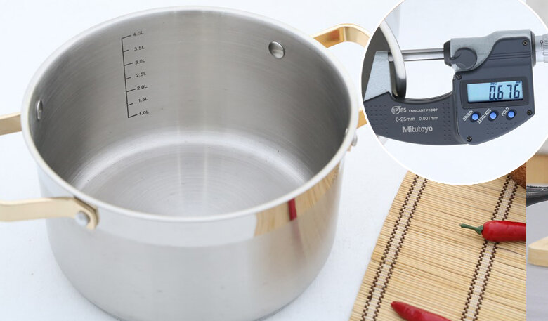 Nồi inox 3 đáy 22 cm Kangaroo KG159 Nồi inox 3 đáy 22 cm Kangaroo KG159