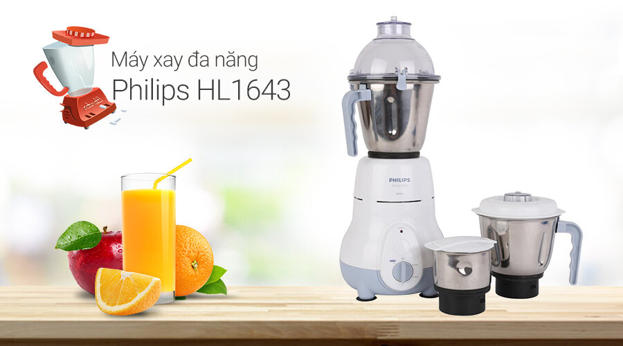 Máy xay đa năng Philips HL1643 Máy xay đa năng Philips HL1643