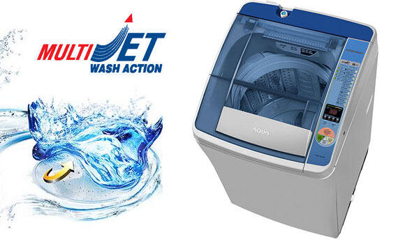 Máy giặt 8 Kg Aqua AQW-U800Z2T lồng nghiêng