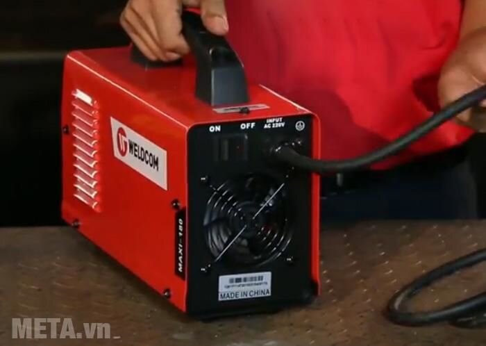 Máy hàn que điện tử Weldcom Maxi 180